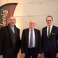 Implenia celebrates topping-out of Haus Adeline-Favre