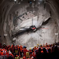 Implenia en fête: inauguration du tunnel de base du Saint-Gothard