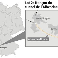 Implenia se voit adjuger un mandat de plus de EUR  380 millions pour le nouveau tunnel de l’Albvorland à proximité de Stuttgart