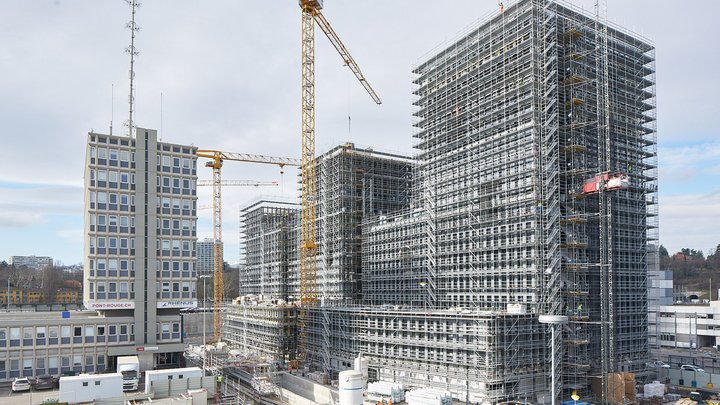 Un grand chantier bien organisé