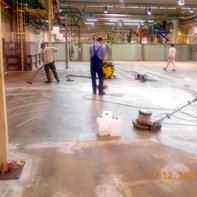 Floor renovation in Building 7.1 – normal warehouse