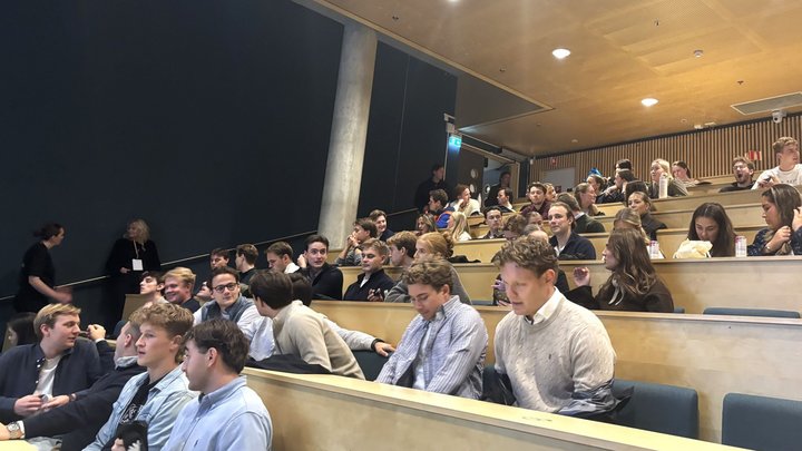 Implenia besøkte studentene på NTNU