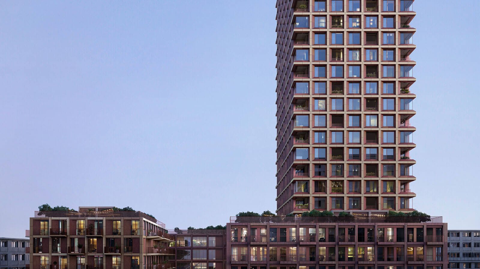 Mandat d'étude pour l'un des plus hauts immeubles d'habitation en bois en projet dans le monde.