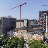 Baulogistik für das Krankenhaus von morgen: Neubau Kantonsspital St. Gallen