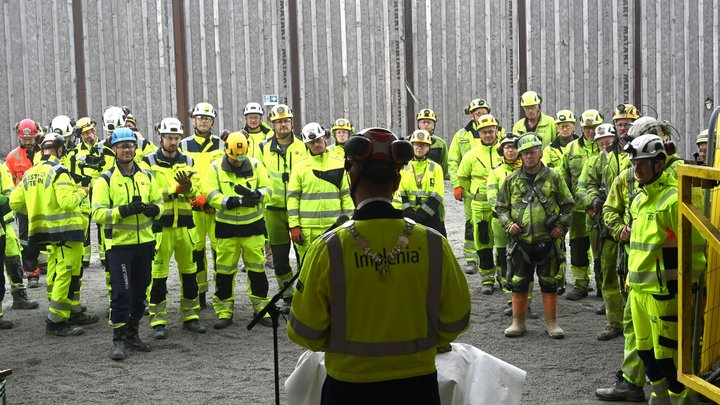 Gjennomslag i den andre ventilasjonssjakten på Kvitsøy
