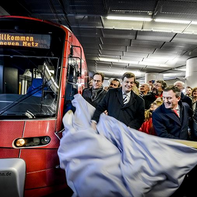 Neue Stadtbahn „Wehrhahn-Linie“ in Düsseldorf feierlich eröffnet