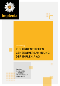 Assemblee Generale Implenia Ag