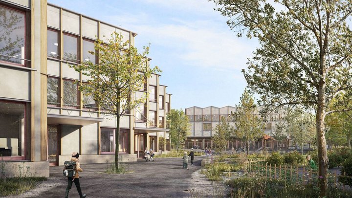 Ökologisch verdichten – Neubau Schulanlage Bubenholz 