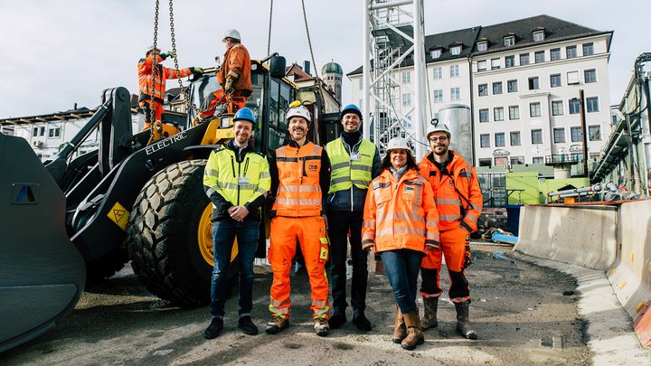 Electric power underground