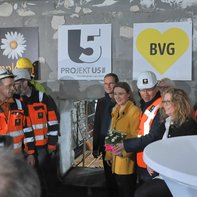 Tunnel breakthrough in the heart of the German capital