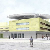 Nouveau bâtiment de l'hôpital universitaire chirurgical de Heidelberg 1.BA