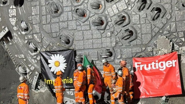 Gotthard Tunnel: Perfect interaction for a breakthrough 