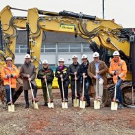 Ground-breaking ceremony for new town hall in Bülach