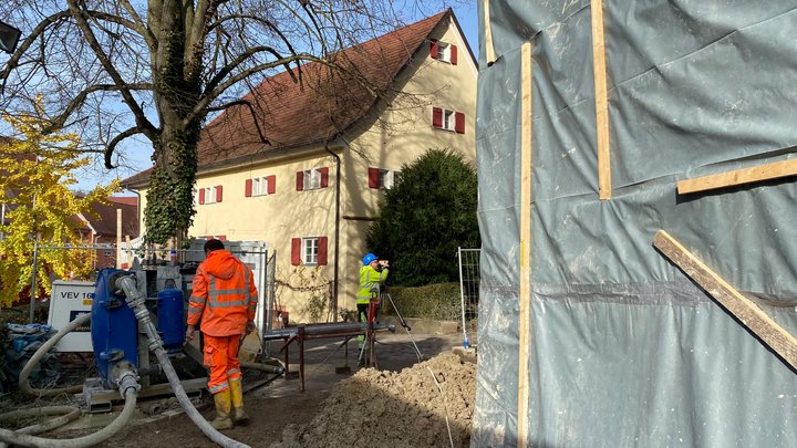 Stabilisierung des Kirchturms der Jakobskirche in Malterdingen