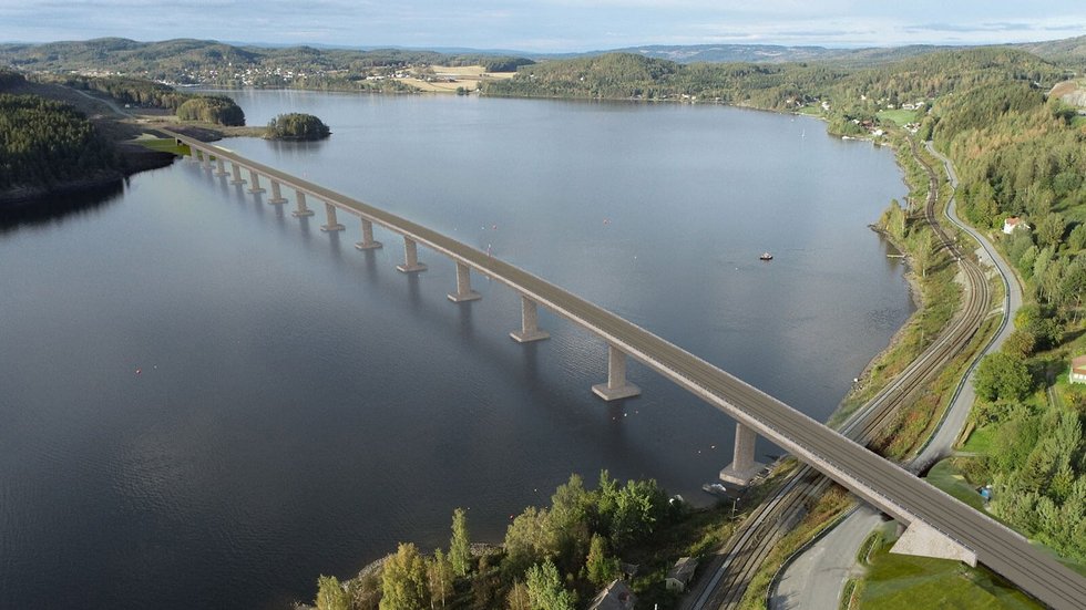 Tangenvika-Brücke: Vollständig digitalisierte und modellbasierte Planung und Ausführung (Bild: ©Implenia/Norconsult).