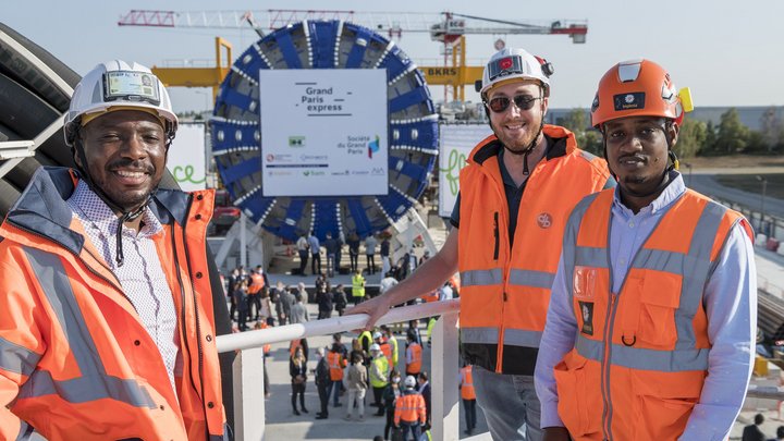 Am Ende des Tunnels: gemeinsamer Erfolg 