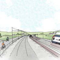 MehrSpur Zurich - Winterthur, Brüttenertunnel