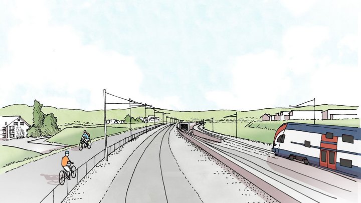 Implenia wins major contracts for new double-track line – cutting-edge railway infrastructure between Zurich and Winterthur 