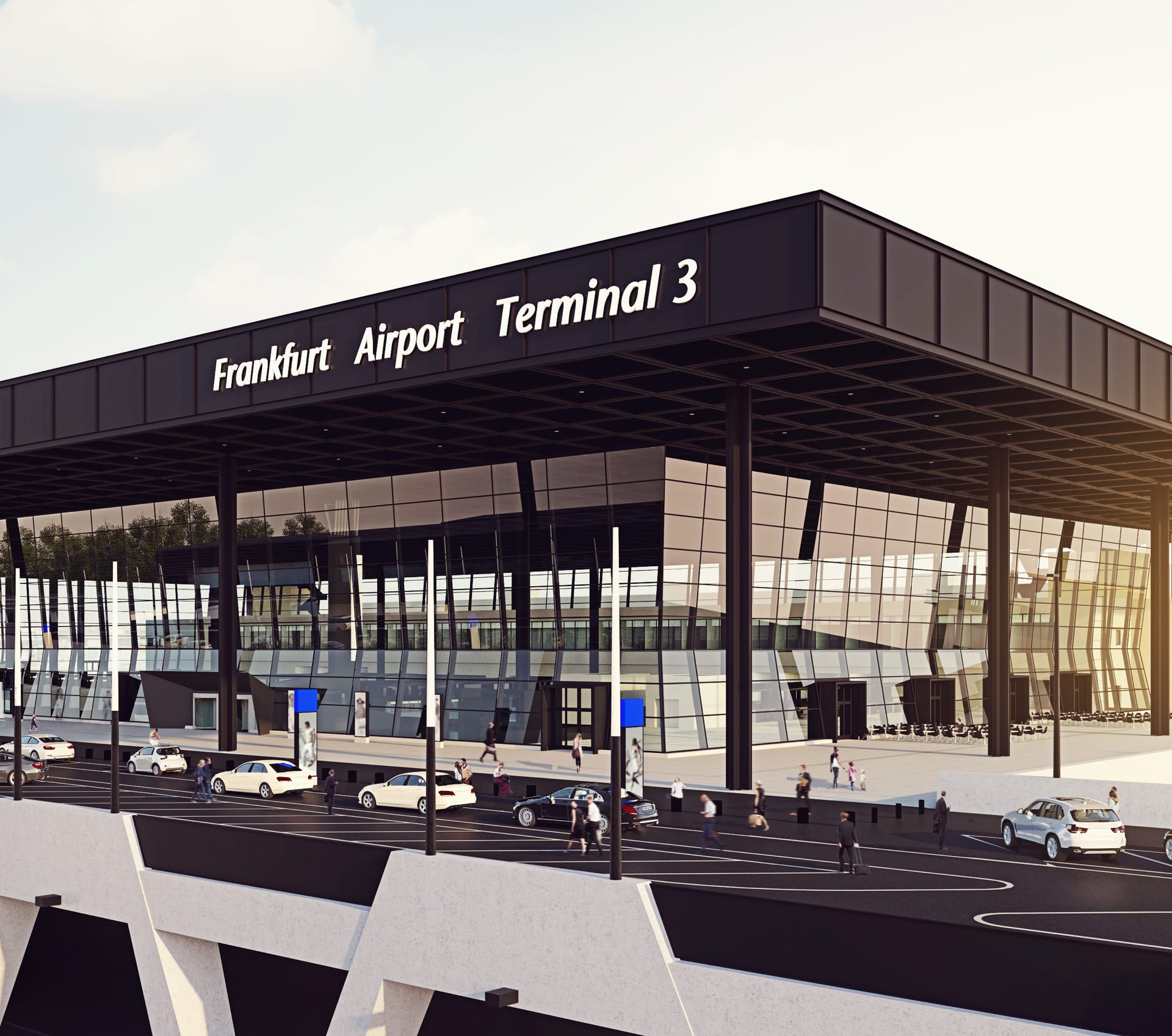 Frankfurt Airport Terminal 3, Deutschland