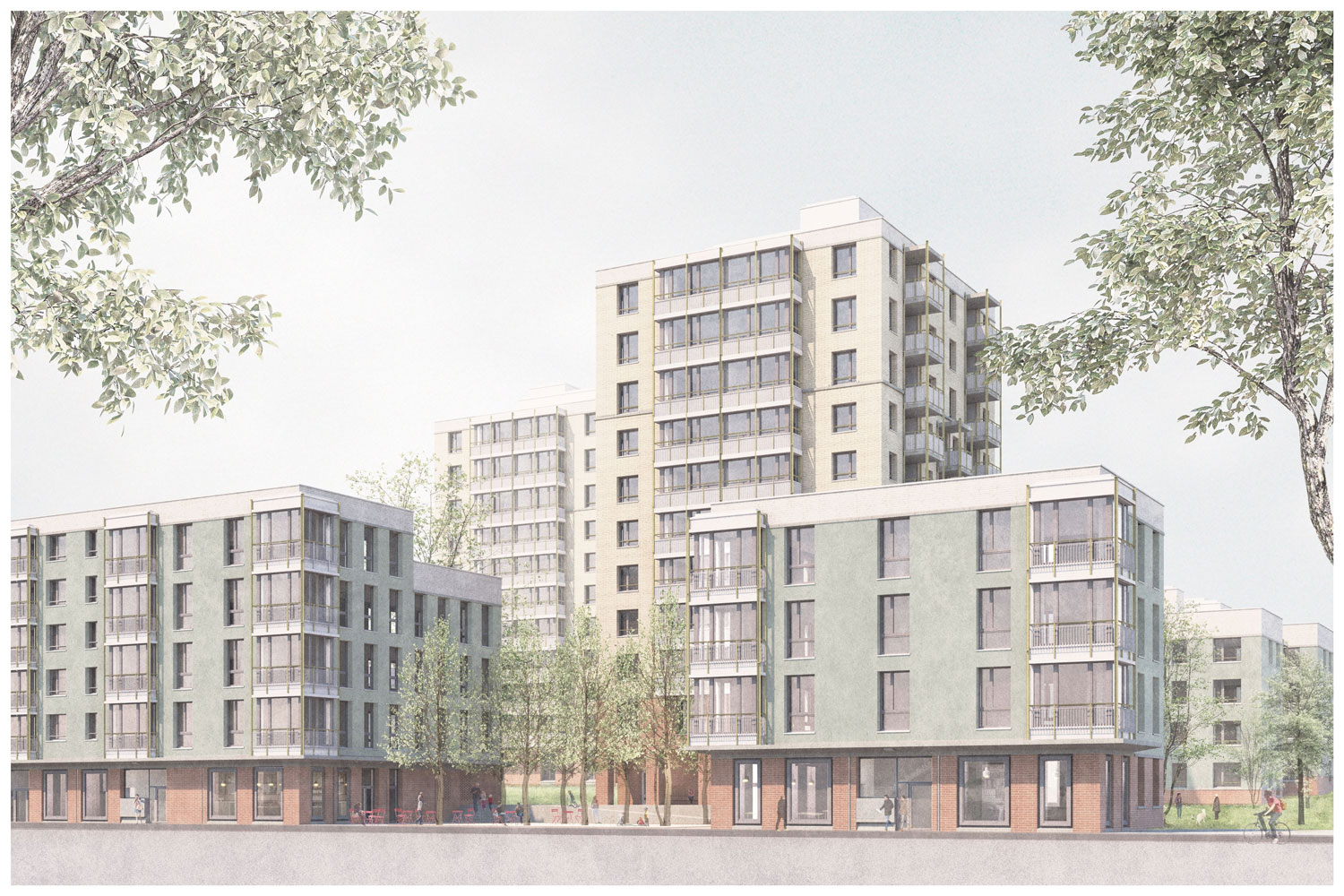 Schindler Site Residential and Commercial Development, Schlieren