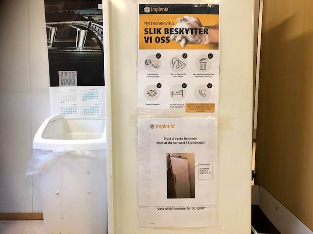Information & Hygiene: In addition to water, soap and disinfectants, our sanitary facilities also have all the information posters for protection against the new coronavirus.